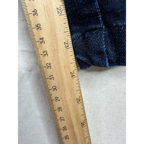 Judy Blue Braided Side Hight RIse Cropped Jeans size 14W Dark Wash Blue - Picture 11 of 11